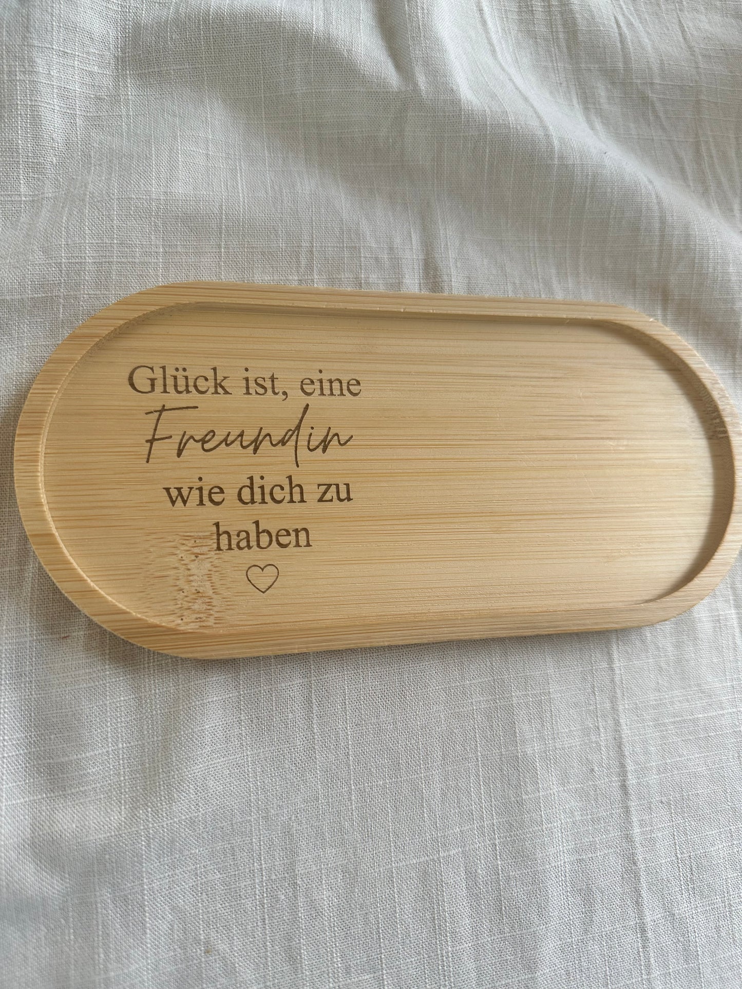 Tablett mit Gravur | Beste Freundin Geschenk